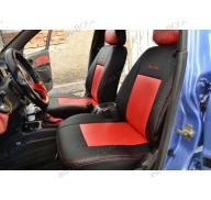 Автомобильные чехлы из экокожи Daewoo Lanos 96- подголовники (Союз-Авто)