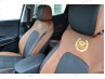 Автомобильные чехлы из экокожи Hyundai Santa Fe 12- (Союз-Авто)