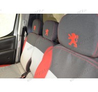 Автомобильные чехлы тканевые Citroen Berlingo 08- (Союз-Авто)