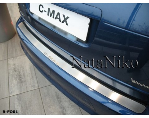 Накладка на бампер Ford C-Max 2 10- (NataNiko)