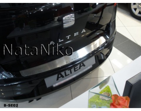 Накладка на бампер Seat Altea 04- (NataNiko)