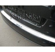 Накладка на бампер VW Golf + Plus 05- (NataNiko)