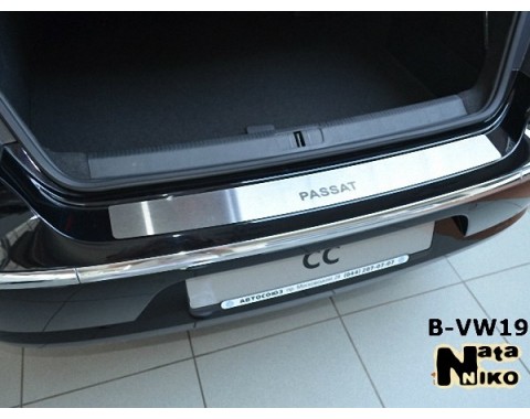 Накладка на бампер VW Passat CC 08-12 (NataNiko)