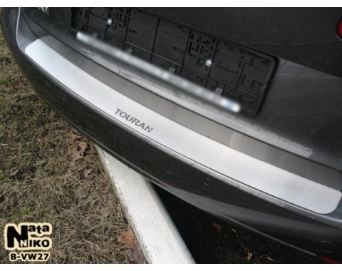 Накладка на бампер VW Touran 2 10- (NataNiko)