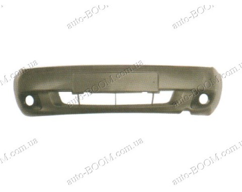 Бампер ВАЗ Лада Калина передний с ПТФ