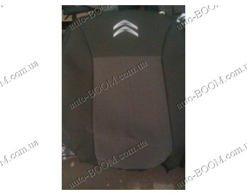 Чехлы сидений Citroen C-Elysee 12- раздельный (Auto Boom)