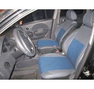 Чехлы на сиденья автомобиля Chevrolet Aveo 03-11 хетчбек 5дверей (MW Brothers премиум)