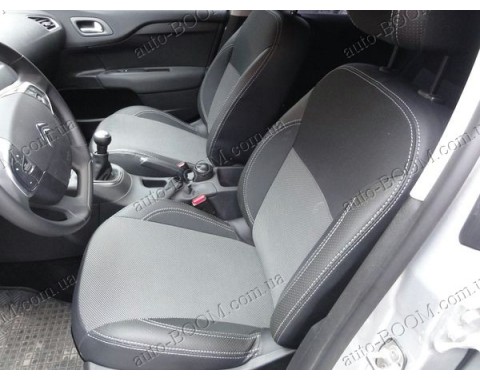 Чехлы на сиденья автомобиля Citroen C4 11- 5дверей (MW Brothers премиум)