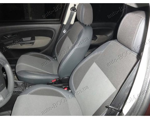 Чехлы на сиденья автомобиля Fiat Linea 07-12 (MW Brothers премиум)