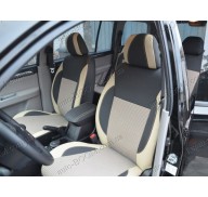 Чехлы на сиденья автомобиля Mitsubishi Pajero Sport 2 08-13 (MW Brothers премиум)