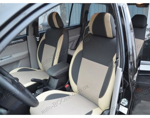 Чехлы на сиденья автомобиля Mitsubishi Pajero Sport 2 08-13 (MW Brothers премиум)