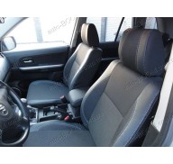 Чехлы на сиденья автомобиля Suzuki Grand Vitara 2 05- (MW Brothers премиум)