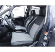 Чехлы на сиденья автомобиля Suzuki SX4 06-13 хетчбек (MW Brothers премиум)