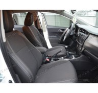 Чехлы на сиденья автомобиля Toyota Auris 13- (MW Brothers премиум)