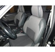 Чехлы на сиденья автомобиля Toyota RAV4 2 00-05 (MW Brothers премиум)