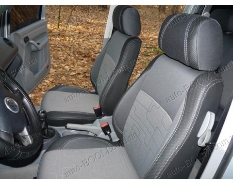 Чехлы на сиденья автомобиля VW Caddy Kasten 3 04-10 (MW Brothers премиум)