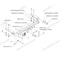 Фаркоп на Citroen C4 04-10