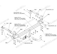 Фаркоп на Fiat Bravo 2 06-