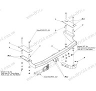 Фаркоп на Fiat Seicento 98-03