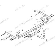 Фаркоп на Ford Ranger 3 11-