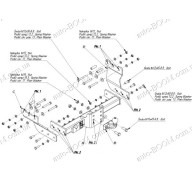 Фаркоп на Ford Transit 86-00