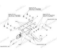 Фаркоп на Jeep Wrangler 07-