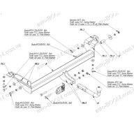 Фаркоп на Opel Frontera B 98-03
