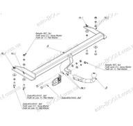 Фаркоп на VW Vento 92-98