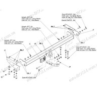 Фаркоп на Volvo V70 00-07