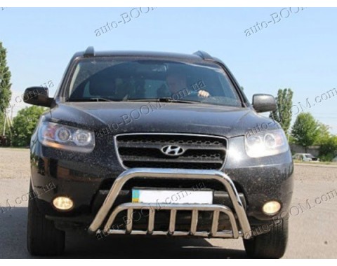 Кенгурятники на Hyundai Santa Fe 06-12 (st-line)
