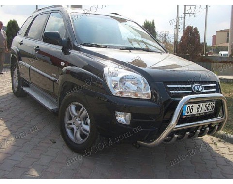 Кенгурятники на Kia Sportage 04-10 (st-line)