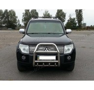 Кенгурятники на Mitsubishi Pajero 4 06- (st-line)