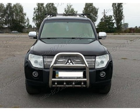 Кенгурятники на Mitsubishi Pajero 4 06- D76 (st-line)
