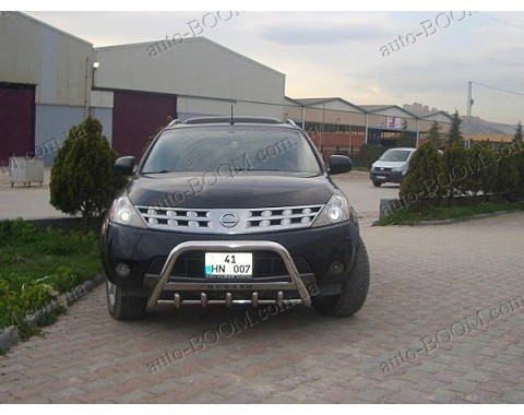 Кенгурятники на Nissan Murano 04-08 (st-line)
