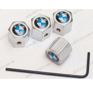 Колпачки на ниппель с логотипом BMW 5 E39 96-03 (Carmos)