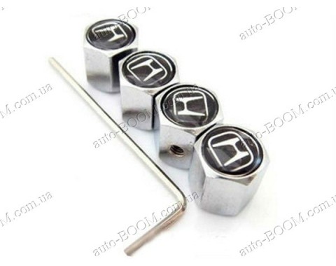 Колпачки на ниппель с логотипом Honda Accord 6 97-02 (Carmos)