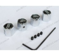 Колпачки на ниппель с логотипом Land Rover Defender 06- (Carmos)