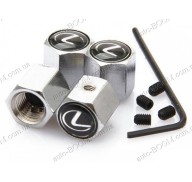 Колпачки на ниппель с логотипом Lexus ES 300 01-06 (Carmos)