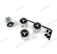 Колпачки на ниппель с логотипом Mercedes A W168 97-04 (Carmos)