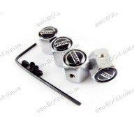 Колпачки на ниппель с логотипом Nissan Bassara 98-03 (Carmos)