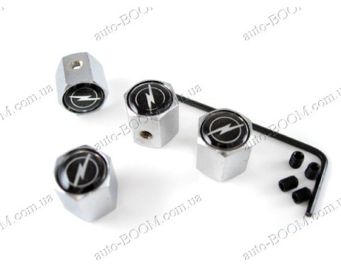 Колпачки на ниппель с логотипом Opel Agila 00-08 (Carmos)