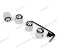 Колпачки на ниппель с логотипом Suzuki Grand Vitara 97-05 (Carmos)