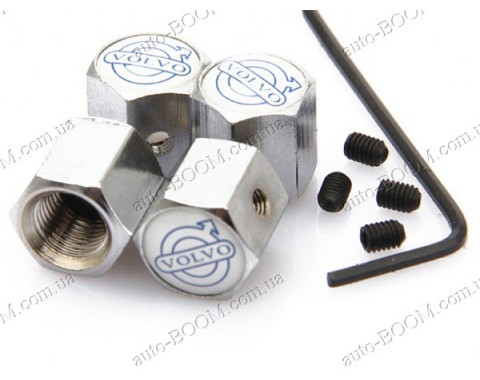 Колпачки на ниппель с логотипом Volvo 440/460 87-97 (Carmos)