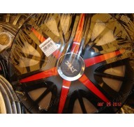 Колпаки R13 J-Tec Maximus красно-черные (Jacky)