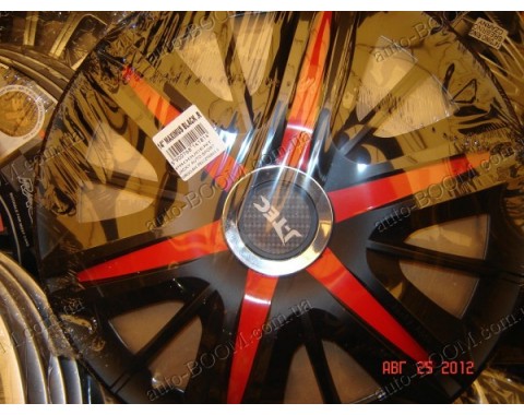 Колпаки R16 J-Tec Maximus красно-черные (Jacky)