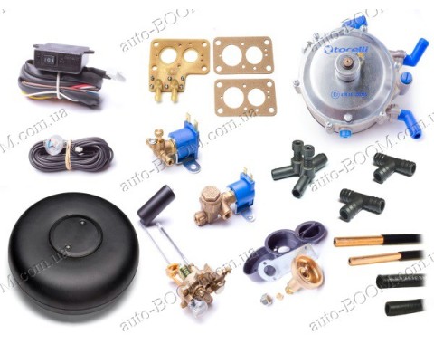 Комплект ГБО 2-го поколения с тороидальным баллоном