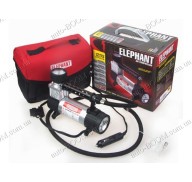Компрессор для авто Elephant КА-12175 100psi / 14Amp / 30л / фонарь / прикур./переходник с быстросъемником
