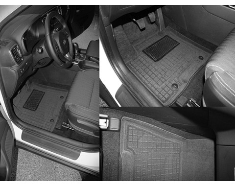 Коврики в салон Alfa Romeo Giulietta 11- (Avto-Gumm Hybrid)