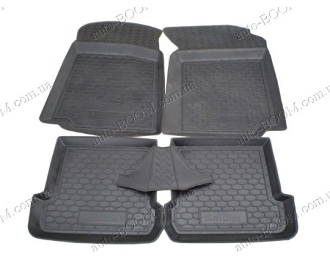 Коврики в салон Chery Amulet 03-09 (ВЛОТА)