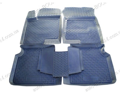 Коврики в салон Hyundai Sonata 05-10 (ВЛОТА)